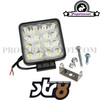 Extra Headlight Square 16 Leds (Universal)