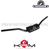 KRM Pro Ride Black/Halographic Handlebar with Foam