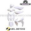 Fairing Kit White for Yamaha Aerox, MBK Nitro 2014+ (7PCS)