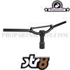 Handlebar + Stem Short STR8 (Black)