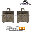 Front Brake Pads Stage6 for Yamaha Bws'r/Zuma 88-01 2T & Yam. Aerox 2T