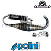 Exhaust System Polini Racing Big Evolution 70cc for Piaggio 50cc 2T (Limited Edition TWD)