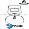 Rear Folding Luggage Rack/Carrier Piaggio, Chrome for Vespa Sprint, Primavera 4T