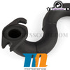 Exhaust Head Pipe Derestricted Black for CPI 50cc 2T