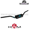 Handlebar MX with Pad KRM Black / Turquoise (D.28.6mm)
