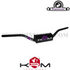 Handlebar MX with Pad KRM Black / Purple (D.28.6mm)