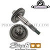 Secondary Gear Kit Stage6 15/39 (2.60) for Minarelli