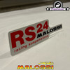 Malossi sticker RS24 racing suspensions (14x4,5cm)