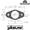 Exhaust Gasket Yasuni (1PCS)