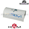 KRM Barless Handlebar Foam Matte White and Holographic