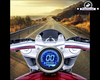 Universal Speedometer - (Black or Chrome)