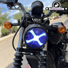 Headlight LED X-Style Blue DRL (5.75")