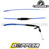 Throttle Cable Teflon Doppler Blue for Yamaha Booster 2004+ 2T