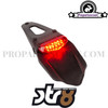 License Plate Holder with Tail Light Red 9 Leds for Motorcycle