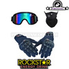 Helmet Full-wheel RockStar - (Black/Brown/Yellow) — (Unisex)