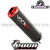 Rear Silencer Voca Racing Red 80cc