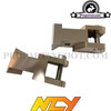 NCY Shock Relocating Braket Bronze Set for Honda Ruckus, Dio, Elite