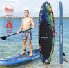 SERENELIFE Surfboard inflatable SereneLife - Black or Blue