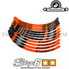Rim Sticker Set Scooters 10" Stage6