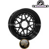 Wheel Set TRS - CNC 2-Pieces (12x8-12x4) — (Black)