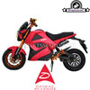 Electric Motorcycle Daymak EM1 - (72Volts) - 500Watts) — (Red)