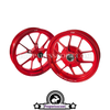 PROPARTSSCOOT Set Forged Wheel - CNC Red - only for Honda Dio/Elite