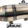 Exhaust Yasuni R 50cc/70cc for Piaggio 50cc 2-Strokes Exhaust Yasuni R 50cc/70cc for Piaggio 50cc 2-Strokes