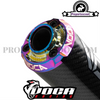 Silencer Voca Bestia Carbon CNC 50cc/70cc/80cc/90cc Silencer Voca Bestia Carbon CNC 50cc/70cc/80cc/90cc
