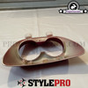 Twin Headlight Cover for PGO BigMax - (Red Metallic)