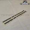 Sticker Stage6 Black (25x2cm)