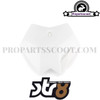 Front Number Plate KTM White with Lamp