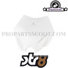 Front Number Plate KTM White with Lamp