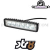 Front Number Plate KTM White with Lamp