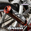 Silencer Voca Aluminum - Black CNC Colour End Caps 50cc/70cc/80cc/90cc