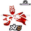 Fairing Kit 11 Parts Orange for Aprilia SR50 Before 2010