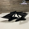 Engine Side Panels Left + Right for Yamaha Aerox & MBK Nitro Before 2013 (Black)