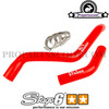 Radiator Hose Set Stage6 R/T for Derbi Euro 3 & Euro 4