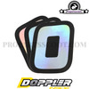 Sticker Number 0 Hologram Doppler (10x7,5cm) (3Pcs)