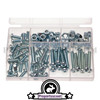Bolt Assortment, M5/M6, Silver (106 Parts)