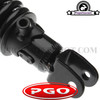 Rear Shock Absorber Black, Original for PGO T-Rex 50cc 2T