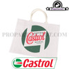 Carrying Bag Castrol, Classic - Jute, White, Short Handles