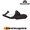 Tecnigas Silent Pro Black Shield Original type Exhaust for Kymco 50cc 2T