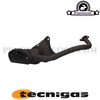 Tecnigas Silent Pro Black Shield Original type Exhaust for Kymco 50cc 2T