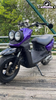 Right Side Cover for Yamaha Bws/Zuma 2002-2011 — (Purple)