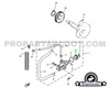 Worm Wheel Gear (40T) for Yamaha Bws/Zuma & Bws'r/Zuma & Jog 50cc 2T