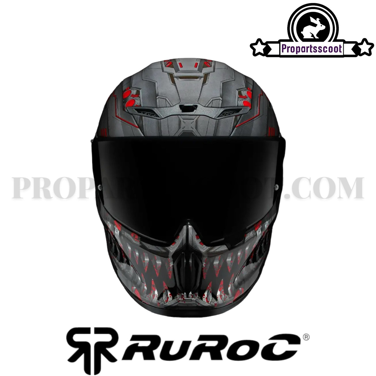 RUROC BUZZSAW　ルーロック　バズソー EOX Buzzsaw | Full Face Bluetooth Motorcycle Helmets | Ruroc (US)