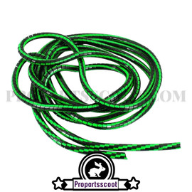 Cable Cover Length 200cm Diameter 5-8mm Color Black/Green