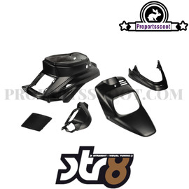 Fairing Kit Matte Black for Minarelli Vertical (5 Parts)
