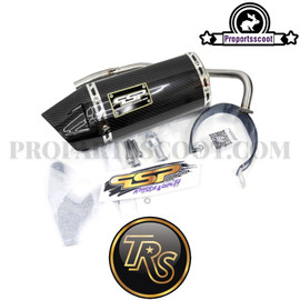 PSP Full Carbon Performance Series Exhaust for Honda Ruckus 50cc 4T