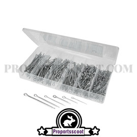Split Pin / Cotter Pin Assortment (555 Pcs)